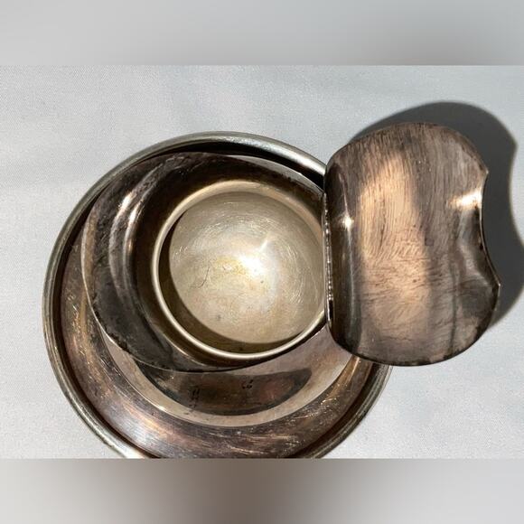 VTG MARLBORO PLATE EP COPP BM MOUNTS SILVER PLATED CREAMER 103 8oz. - Picture 5 of 8